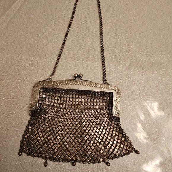 German Silver Evening Bag - Picture 1 of 10